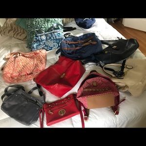 9 Various Bag bundle SALE Dooney/Vera
